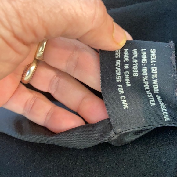 MISS SIXTY Black Hooded Pea Coat - Picture 4 of 4